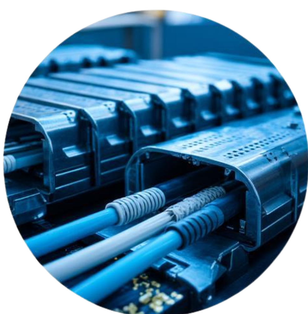 HVAC systems in a modern building